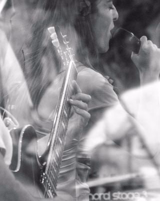Live music photography, Momo Rush, Palazzo Parisio, Naxxar, Malta 2025, multiple exposure