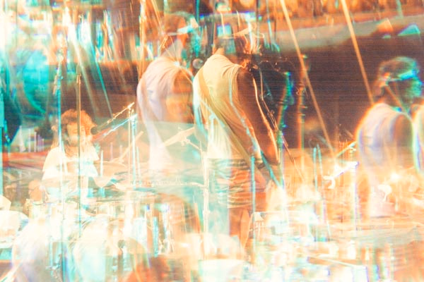 Live music photography, Beesqueeze EP launch, Ta' Fra Ben, Malta 2017, multiple exposure